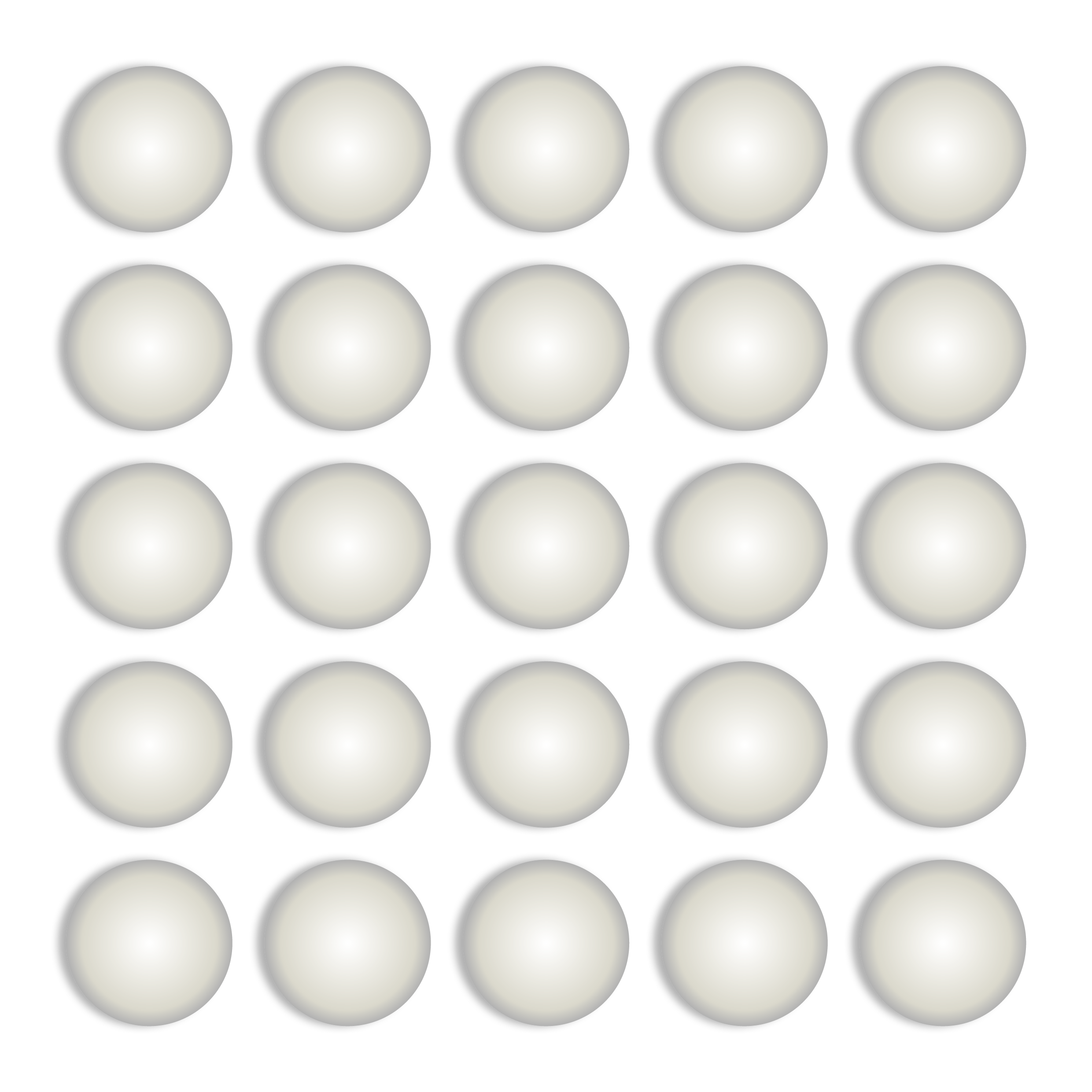 AR-Series – cal .68 Nylonkugeln - Set aus 25 Stk