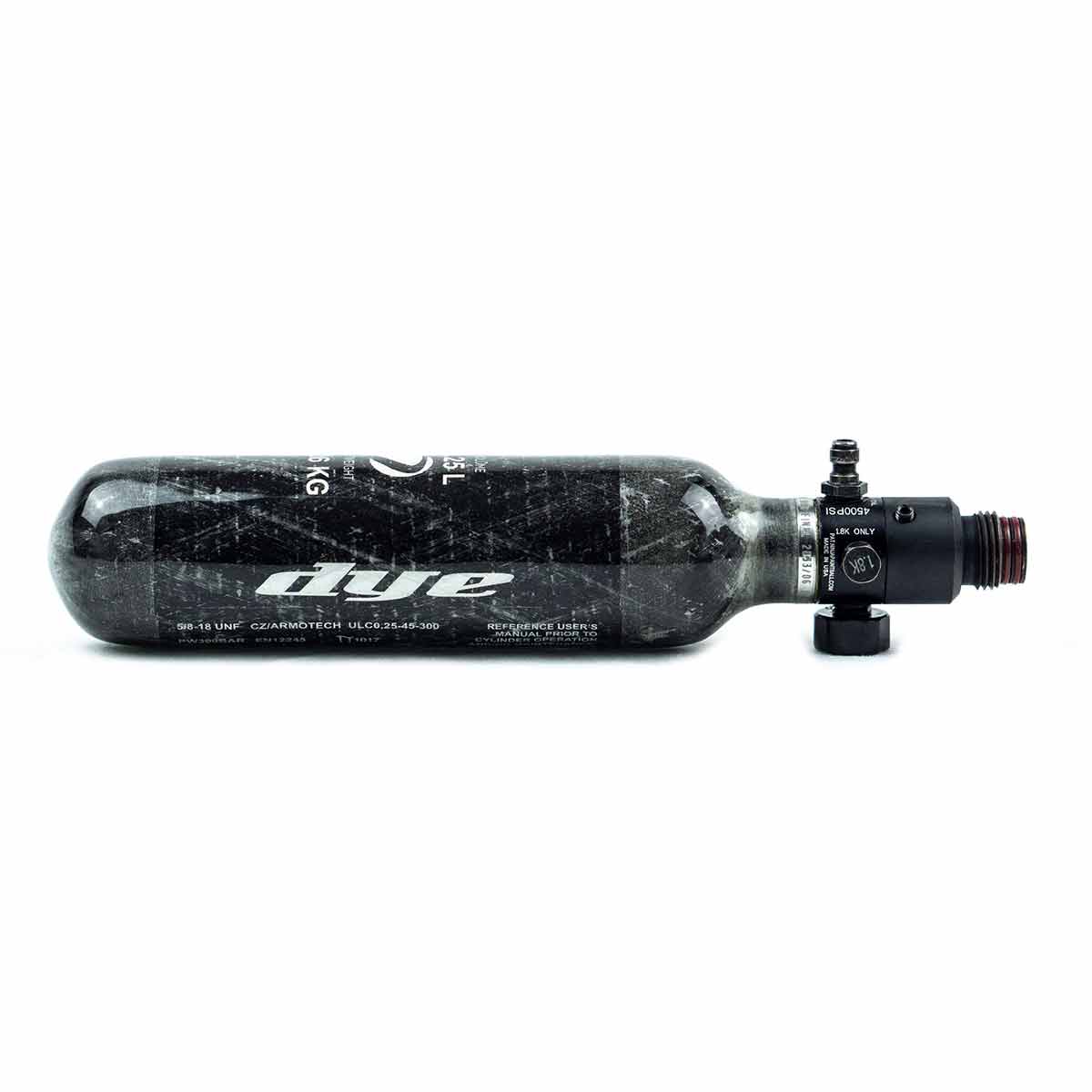 Pressluftflasche (0,25 l – Carbon – 300 bar)