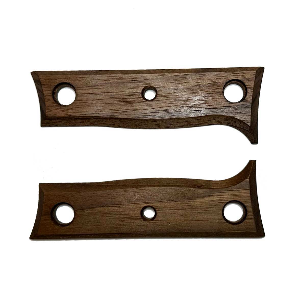 Messer K1/K2 – Holz-Griffschalen, Nuss geölt